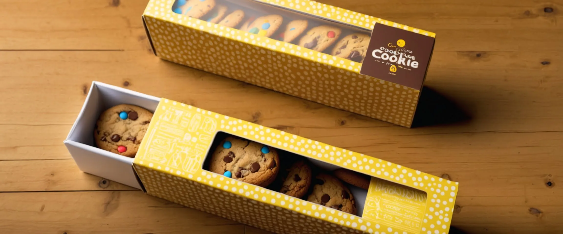 Sleeve and tray Cookie Packaging Box