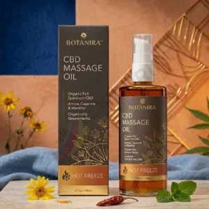CBD Massage Oil Packaging in USA