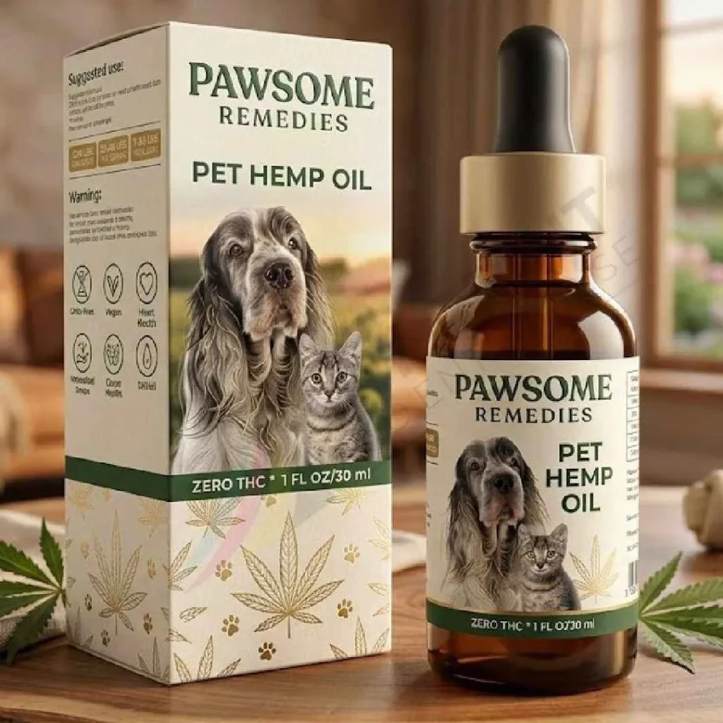 Pets Oil Packaging