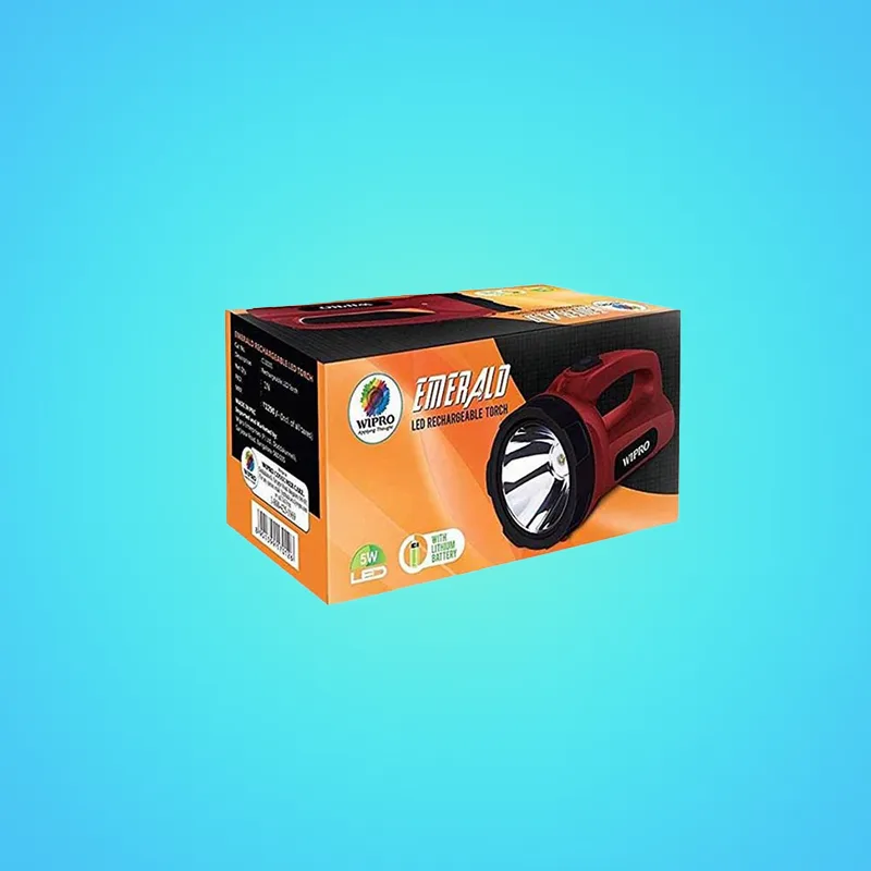 Printed Flashlight Boxes