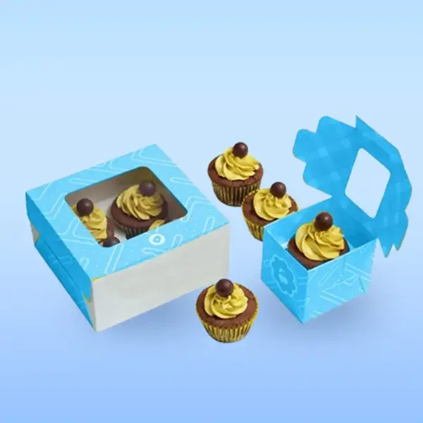 Custom Cupcake Packaging Boxes