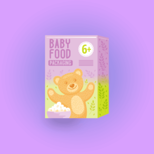 Custom Baby Food Packaging Boxes