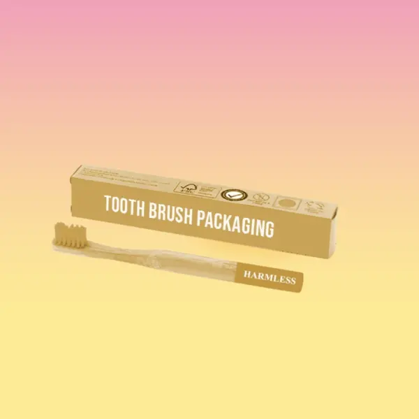 Tooth Brush Packaging boxes with logo design