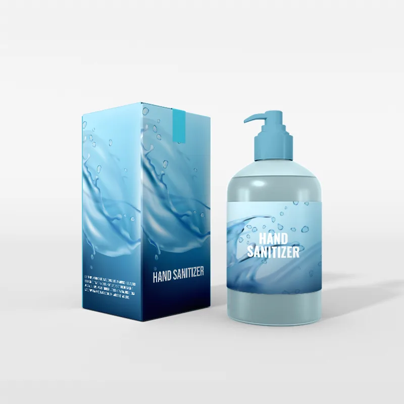 Custom Printed Hand Sanitizer Boxes USA