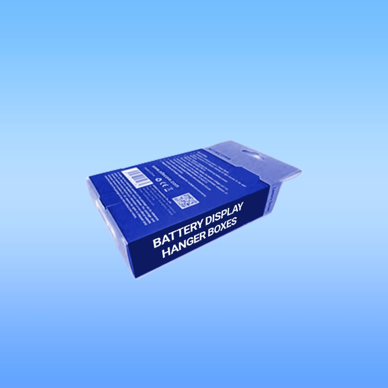 Custom Battery Display Hanger Boxes Supplier