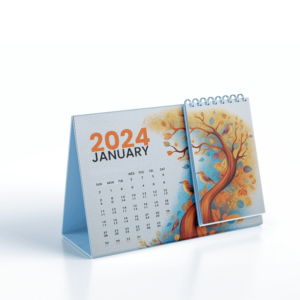 Branded Tent Table Calendar UK